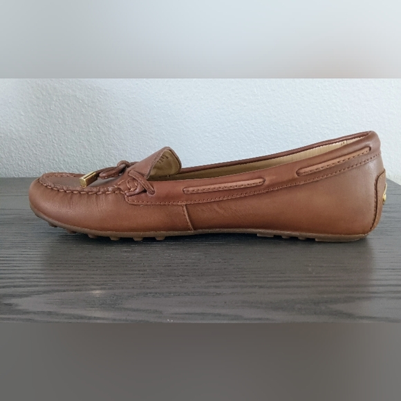 SOLD NWOB Michael Kors Leather Loafers 7.5M - Picture 6 of 8